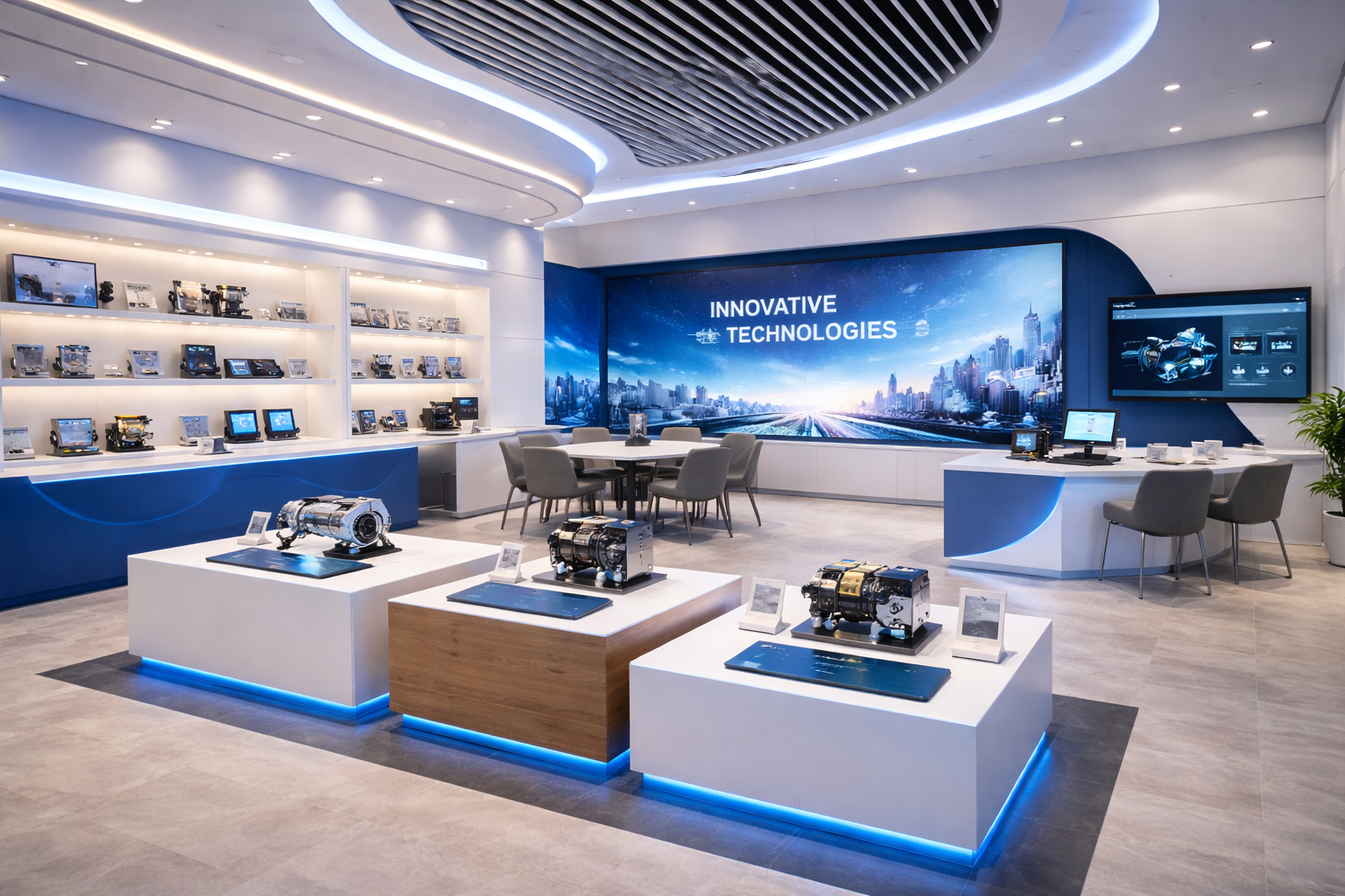 progettazione showroom